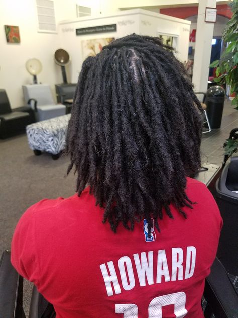 Locs 6 Months, Medium Traditional Locs, Traditional Locs, Thick Locs, Dread Head, Beautiful Locs, Beautiful Dreadlocks, Short Locs Hairstyles, Starter Locs