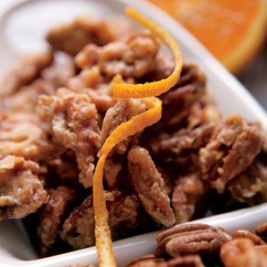 perfect Flavored Pecans, Pecan Dessert Recipes, Nuts Recipes, Glazed Pecans, Pecan Recipes, Candied Nuts, Candied Pecans, Toasted Pecans, Time Of Day