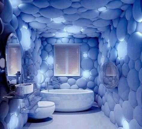 30+ Awesome Bathrooms You Have To Use at Least Once in Your Life Unique Bathroom Tiles, Unique Bathroom Design, Bathrooms Luxury, Aesthetic Interior Design, Best Bathroom Designs, Creative Bathroom, Bad Inspiration, Unique Bathroom, Dream Bathrooms