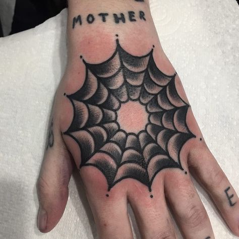 Traditional Web Tattoo, Traditional Spiderweb Tattoo, American Traditional Spider Web, Spiderweb Tattoo Shoulder, Spiderweb Hand Tattoo, Spiderweb Shoulder Tattoo, Spiderweb Tattoo Traditional, Traditional Spider Web Tattoo, Traditional Spider Tattoo