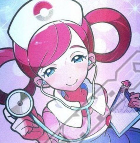 Nurse Joy Fanart, Pokemon Trainer Pfp, Nurse Joy Pokemon, Pokemon Nurse Joy, Cute Pokemon Pfp, Marnie Pokemon, Pokemon Pfp, Pokemon May, Loser Core