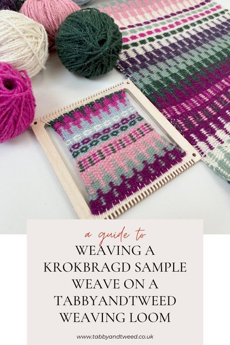 Weaving Small Projects, Small Weaving Looms, Frame Loom Weaving Projects, Frame Loom Weaving Patterns, Small Loom Weaving Projects, Krokbragd Weaving Patterns, Frame Loom Weaving, Frame Weaving, Tapestry Loom Weaving