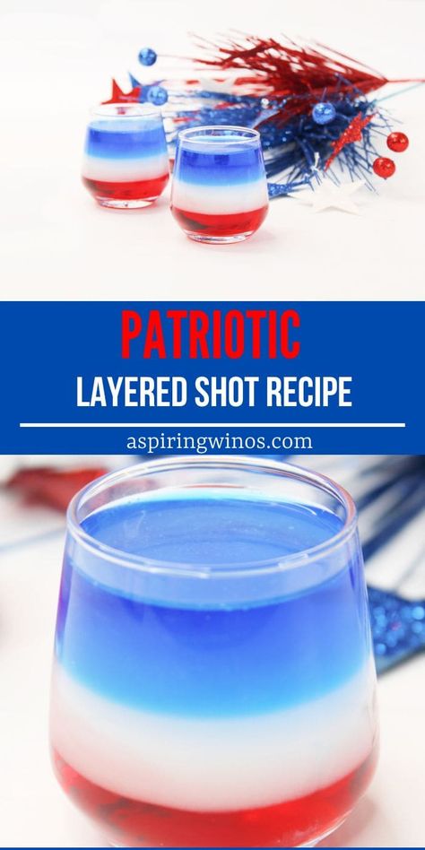 4th of July layered shots | Rum Based Shots | Patriotic Shots | Red, White, and Blue Shots | 4th of July Ideas #RedWhiteBlue #FourthOfJuly #RumBasedShots #4thOfJulyLayeredShots #LayeredShots Fourth Of July Shots Alcohol, 4th Of July Shots Jello, Red White Blue Shots Alcohol, Fourth Of July Pudding Shots, Firecracker Jello Shots, Red White Blue Shots, 4th Of July Shots With Alcohol, Patriotic Cocktails 4th Of July, Fourth Of July Shots