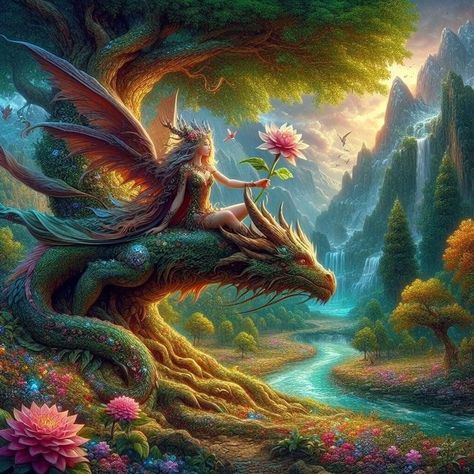 Cool Dragon Pictures, Nature Dragon, Dragons And Fairies, Dragonfly Images, Forest Dragon, Dragon Energy, Natural Fence, Owl Artwork, Mythical Creatures Fantasy