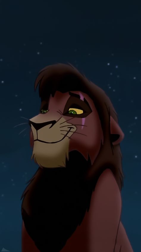 Kovu Lion King Wallpaper, Kovu Lion King, Lion King 2 Kovu, King Crush, Lion King Kovu, Disney Anastasia, Lion King Ii, Cartoon Men, Lion Couple