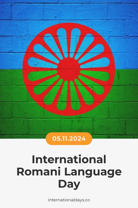 Romani is a unique language that has been passed down for centuries and celebrated on International Romani Language Day on November 5th. Romani Language, Romani Culture, International Day, Writing