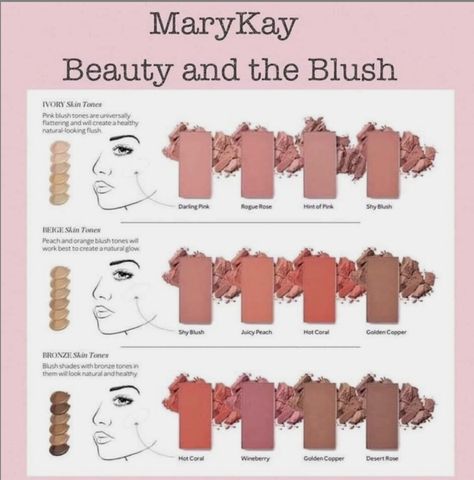 Mary Kay Tips And Tricks, Mary Kay Products 2023, Blush For Skin Tone, Mary Kay App, Mary Kay Blush, Mary Kay Eyeshadow, Mary Kay Facebook, Mary Kay Inspiration, Makeup Workshop