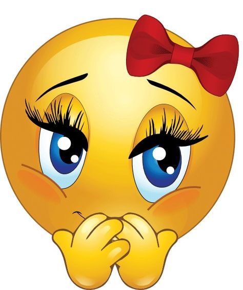 This smiley is bashful and shy, but there's more to her than that! Faces Emoji, Emo Emo, Animated Smiley Faces, Emoticon Love, Smiley Emoticon, Funny Faces Pictures, Bisous Gif, I Love You Animation, Free Emoji