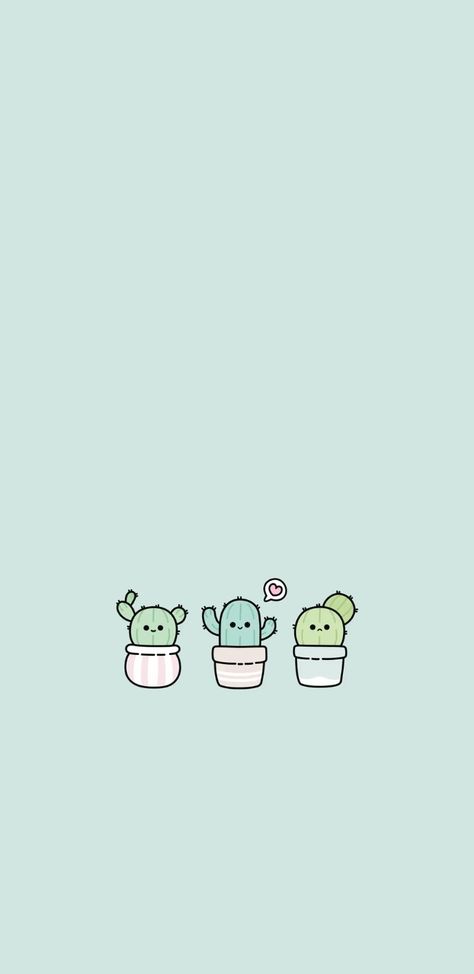 Cute Cactus Wallpapers Aesthetic, Aesthetic Mint Wallpaper, Wallpaper Kaktus Aesthetic, Mint Wallpaper Aesthetic, Kaktus Aesthetic, Besties Wallpaper, Samsung Themes, Waves Wallpaper Iphone, Cactus Wallpaper