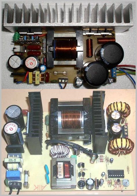 Smps Circuit Diagram, Smps Power Supply Circuit, Diy Chargers, Switched Mode Power Supply, Diy Amplifier, Power Supply Circuit, Electronics Basics, Electric Circuit, Power Electronics