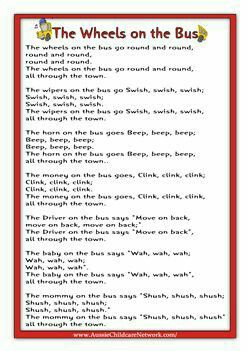 Nursery Rhymes Printables, Lullaby Lyrics, Aussie Childcare Network, Articles Activities, Rhymes Lyrics, Transition Songs, Nursery Rhymes Lyrics, The Wheels On The Bus, Children Songs