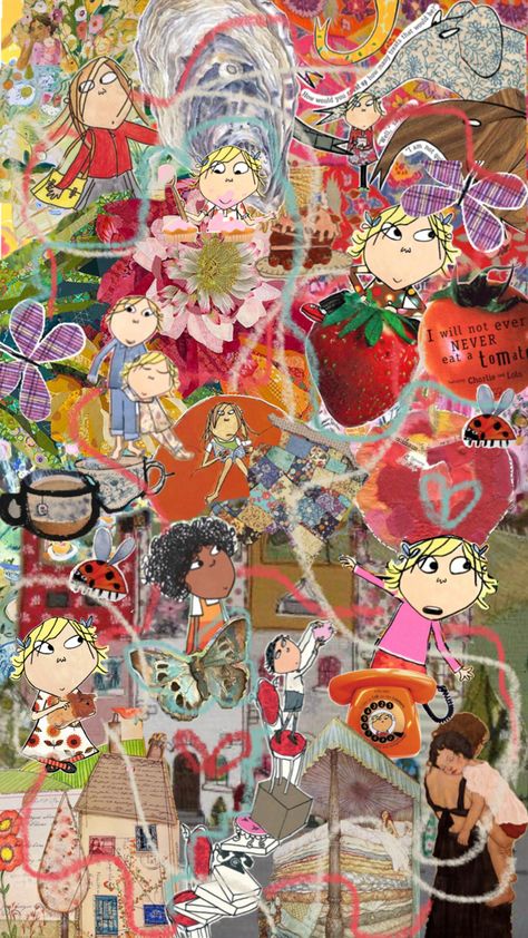 Lola Aesthetic, Charlie And Lola, Dorm Wall Art, Childhood Tv Shows, Cute Patterns Wallpaper, Cute Disney, Digital Wallpaper, Wallpaper Iphone Cute, Anime Background