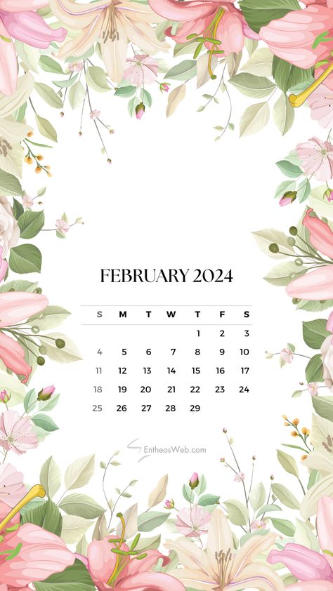 February 2024 Phone Wallpaper Calendar | EntheosWeb February 2024 Phone Wallpaper, February Phone Wallpaper, Heart Bokeh, Phone Lock, Web Design Resources, Calendar Wallpaper, 2024 Calendar, Beautiful Wallpapers Backgrounds, Beautiful Wallpaper