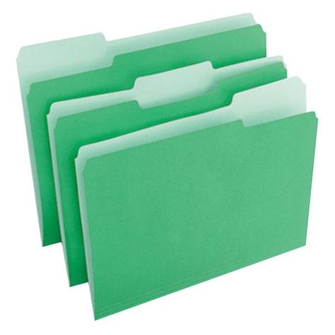 Green Box, File Folders, Documents Organization, Cut Top, File Folder, Green Aesthetic, Bright Green, Letter Size, Office Supplies