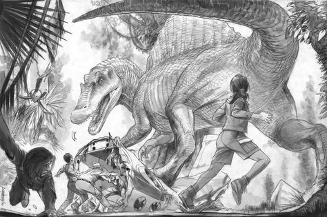 Jurassic Park Series, Jurassic World 2015, Dinosaur Sketch, Prehistoric Wildlife, Jurrasic Park, Dinosaur Images, Jurassic World Fallen Kingdom, Dinosaur Drawing, Jurassic World Dinosaurs