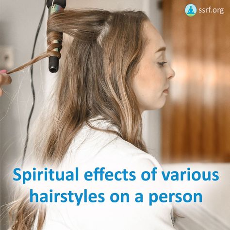 A person’s hairstyle is quite often regarded as one of the more important aspects of his or her appearance. People invest a lot of time in hair care and the way they style their hair for the day. At the Spiritual Science Research Foundation, through spiritual research we have found that the way we care for our hair and our hairstyle affects us at a spiritual level.  Dear Readers, would you like to share how you felt reading these articles?  #hair #haircare #spiritual Spiritual Hair, Facts About Hair, Attract Positive Energy, Spiritual Science, Hair Facts, Science Research, Spiritual Living, Bald Hair, Spiritual Transformation