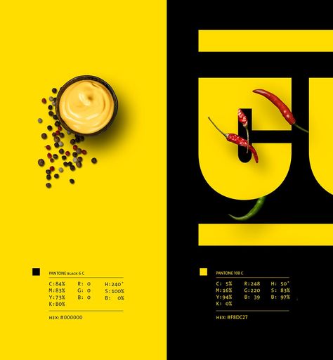 Logo design inspiration Vacancy Design Ideas, Black And Yellow Branding, Yellow Graphic Design, Interior Design Logo Inspiration, Yellow Branding, Pantone Black, Logo Design Inspiration Creative, Black Color Palette, Modern Graphic Art