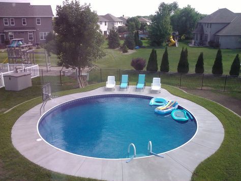 Buried above ground pools Radiant Pools, Inground Pool Landscaping, Pool Cost, Cheap Pool, Best Above Ground Pool, Above Ground Pools, Diy Swimming Pool, Pool Landscape Design, Tank Pool