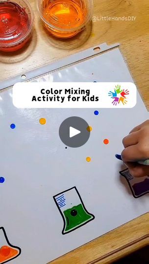 8.8K views · 87 reactions | Color Mixing Activity for Kids

This color mixing activity will help kids learn about the primary and secondary colors. This will be so much fun learning about color mixing and colors.

#littlehandsdiy #diyforkids #craftsforkids #diy #activitiesforkids #smartkids #colormixing #coloring | Little Hands DIY | Audiopanda · This Is Good Preschool Color Activities, Primary And Secondary Colors, Secondary Colors, Teaching Colors, Color Games, Activity For Kids, Smart Kids, Simple Game, Help Kids