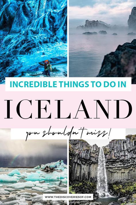 24 Best Things to do in Iceland — The Discoveries Of Iceland Bucket List, Things To Do In Iceland, Iceland Vacation, Travel Iceland, Iceland Travel Guide, Iceland Travel Tips, Iceland Itinerary, Visit Iceland, Backpacking Europe