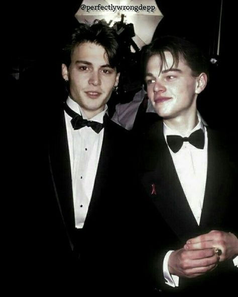 Johnny Depp And Leonardo Dicaprio, Leonardo Dicaprio Johnny Depp, Johnny Depp Young, Johnny Depp 90s, 90s Johnny Depp, Young Johnny Depp, Young Men, Leonardo Dicaprio, Johnny Depp