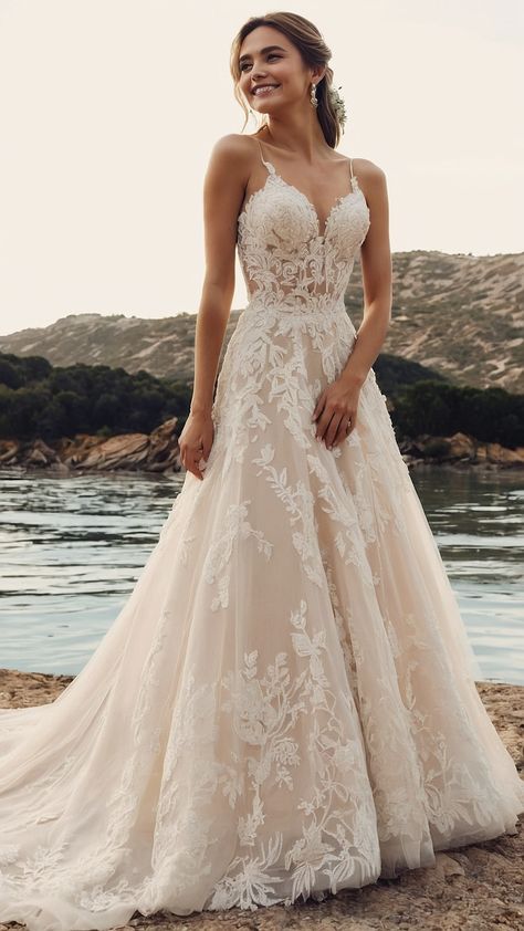 Discover dreamy wedding dress ideas that are romantic elegant vintage and fit for fairy tale princesses From romantic and classy to simple and aesthetic these dresses feature stunning sleeves and fantasy vibes Find the perfect size and veil to complete your fairy tale wedding look