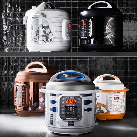 Instant Pot Star Wars Collection | Cool Mom Eats | If you had told me this would be the year of Star Wars – cookware mashups I might have not believed you. But right on the heels of the popular Le Creuset Star Wars collection, comes a sweet Instant Pot Star Wars collection #starwars #cookware #instantpot #Kitchentools Star Wars Kitchen, Star Wars Droids, Bb 8, Kitchenware Store, The Force Is Strong, Class Design, New Star Wars, Star Wars Collection, Chewbacca