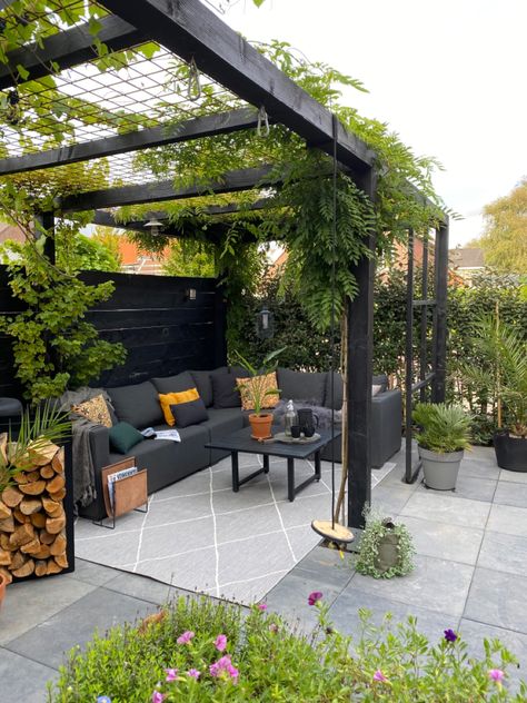 Pergola Design Ideas, Landscape Backyard, Design Backyard, Landscape Outdoor, Back Garden Design, Yard Landscape, Pergola Design, Backyard Landscape, Deck Railing