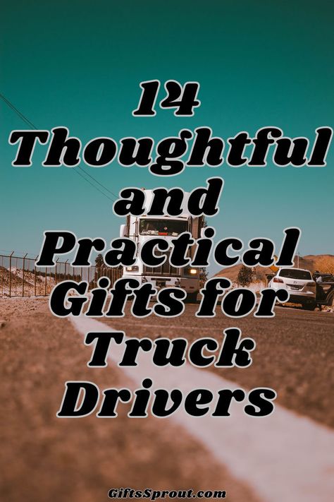 Choose thoughtful and practical gifts for truck drivers to make their journeys better. From comfortable cabin accessories to advanced navigation tools, these presents keep them safe and comfortable on the road. #TruckDriverGifts #RoadWarriorPresents #PracticalPresents Truck Driver Gifts Basket, Truck Driver Gifts Ideas, Truck Driver Appreciation Week Ideas, Driver Appreciation Ideas, Truck Driver Essentials, Gifts For Truck Drivers, Travel Gift Basket, Cabin Accessories, Gifts For New Drivers