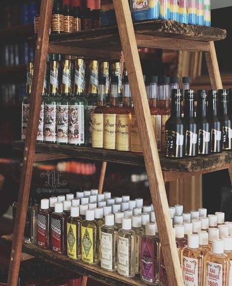 Apothecary Shoppe, Witch Store, Vintage Oddities, Apothecary Decor, Future Shop, Metaphysical Store, Yellow Candles, Eco Store, Candle Bar