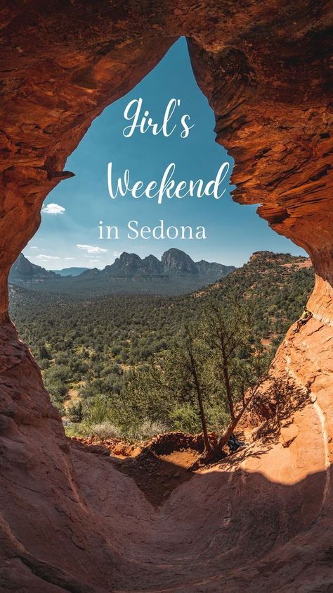 guide to a girls weekend in sedona Sedona Bachelorette, Sedona Spa, Arizona Spa, Sedona Resort, Things To Do In Sedona, Sedona Travel, Girls Weekend Getaway, Spa Trip, Wellness Travel