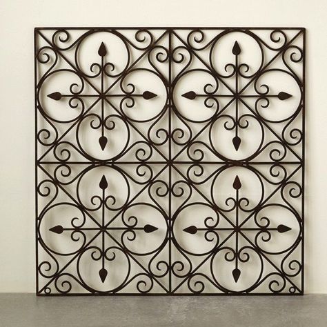 Hand Made Wrought Iron Wall Art Stairs Farmhouse, Iron Ideas, Wrought Iron Wall Art, Iron Stairs, Window Grill Design Modern, Grill Gate Design, Steel Door Design, Wrought Iron Stairs, Wrought Iron Design