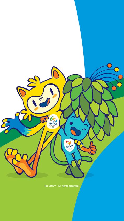 Vinicius and Tom - Rio Olympics & Rio Paralympics 2016 Mascots 🏅 Rio Olympics, 2016 Summer, Rio 2016, Summer Olympics, Rio De Janeiro, Media, Design