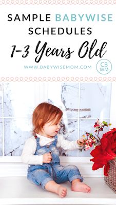 Sample Babywise Schedules for Toddlers: One to Three Years Old Babywise Schedule, Baby Wise, Toddler Routine, Newborn Schedule, Toddler Schedule, Toddler Ideas, Baby Schedule, Toddler Discipline, Help Baby Sleep