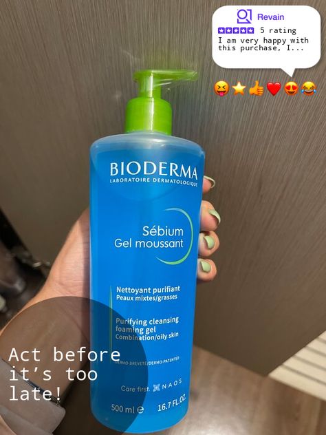 Bioderma Cleansing Removing Foaming Combination | 24 User Reviews Bioderma Face Wash, Bioderma Sebium, Healthy Face, Makeup Removing, Combo Skin, Best Serum, Skin Cleanser Products, Wash Your Face, Combination Skin