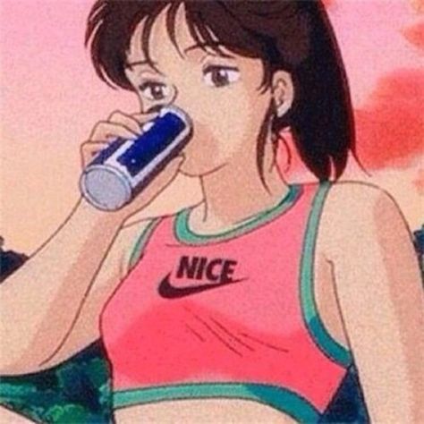 Eunoia by SOJU Anime Head, New Retro Wave, Anime Inspired Outfits, Vaporwave Aesthetic, 90s Aesthetic, Old Anime, 90s Anime, Workout Aesthetic, Sports Anime