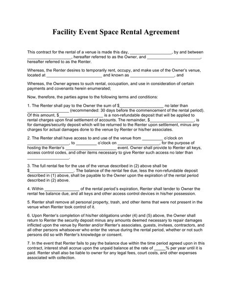 General Rental Agreement, Campground Rental Agreement and a Rent Five Day Notice of Non-Payment letter for your small business along with ... Event Contract Agreement, Venue Rental Contract, Hall Rental Business, Rental Space For Events, Event Space Rental Business, Event Space Business Plan, Event Space Business Ideas, Small Venue Space, Venue Rental Agreement