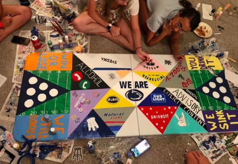 Penn State Pong Table, Beer Pong Table Diy, Diy Beer Pong, Custom Beer Pong Tables, Business Painting, Beer Pong Table Designs, Supply And Demand, College Diy, Beer Pong Tables