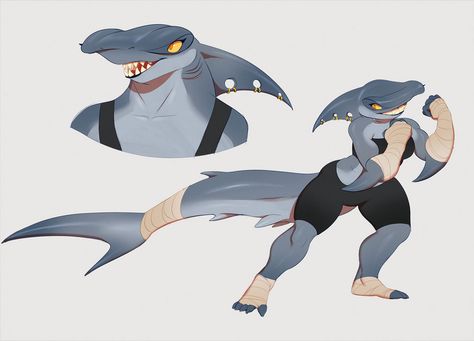 Fursona Female, Shark Fursona, Shark Oc, Sketch Board, Anthro Art, So Sorry, Fish Art, I'm Sorry, Creature Design