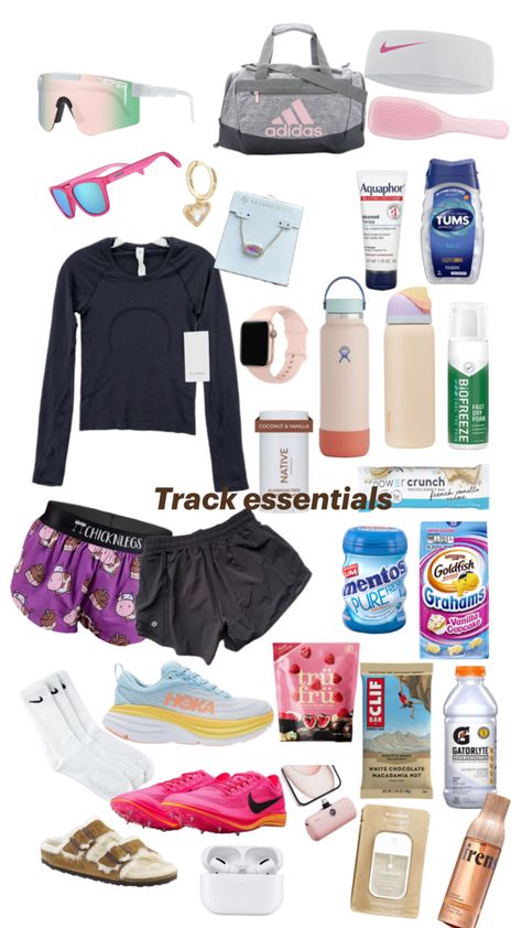 Highschool Track, Track And Field Outfits, Cross Country Quotes, Track Bag, Run Outfit, Track Outfits, Running Bag, Track And Field Athlete, Soccer Outfits