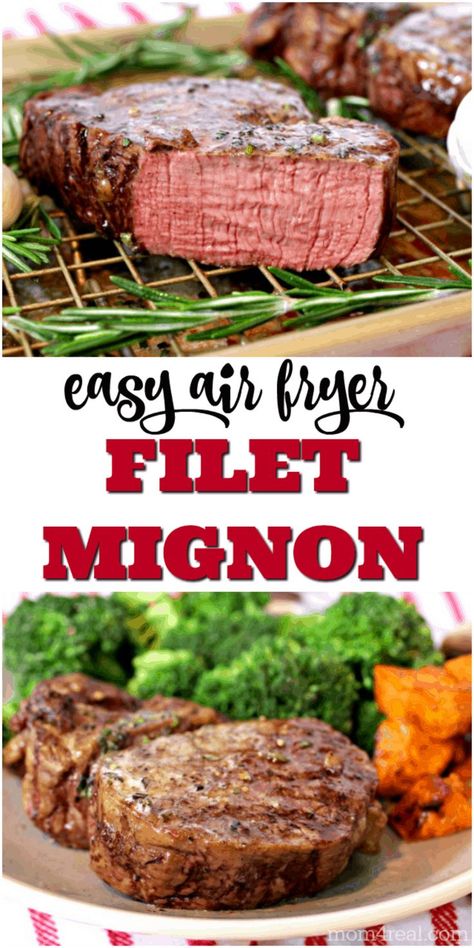 Air Fryer Filet Mignon, Air Fryer Filet, Air Fryer Recipes Chicken Tenders, Air Fryer Recipes Healthy Low Carb, Air Fryer Recipes Breakfast, Restaurant Steak, Mignon Steak, Filet Mignon Recipes, Filet Mignon Steak