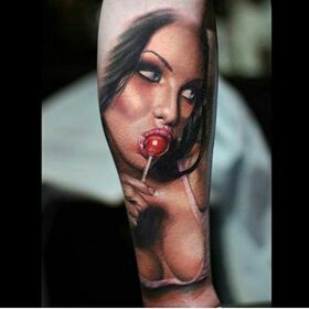 Nice Bicep Tattoo Men, Mangas Tattoo, Inner Bicep Tattoo, Pin Up Girl Tattoo, Realistic Tattoo Sleeve, Full Sleeve Tattoo Design, Woman Tattoo, Wicked Tattoos, Facial Tattoos