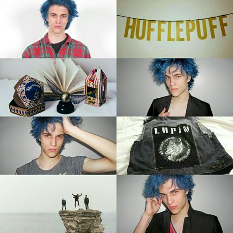 Teddy Lupin aesthetic Teddy Lupin Face Claim, Teddy Lupin Aesthetic, Lupin Fanart, Lupin Aesthetic, Teddy Lupin, Face Claims, Real Life, Harry Potter, Movie Posters