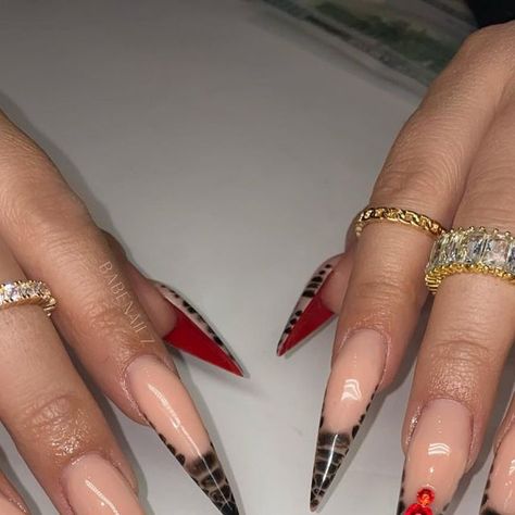 Tori Carey on Instagram: "Alligator French w/ the red bottoms ✨ shop products used @valentinobeautypure : code “babenailz” to save ❤️ -perfect nude -gel #048 & #002 -glossy top coat" Red Bottoms, Shop Products, Top Coat, Alligator, Coding, Nails, Red, On Instagram, Instagram