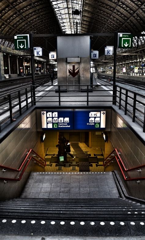 Train station at Amsterdam central Amsterdam Train Station, Amsterdam Central Station, Nikon D3100, Central Station, Train Station, The Netherlands, Nikon, Netherlands, Amsterdam