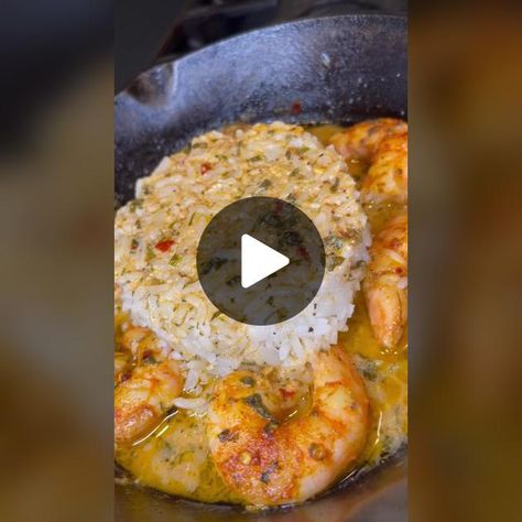 TikTok · jusslin_ Season Shrimp, Rice Shrimp, Rice Seasoning, Shrimp Rice, White Rice Recipes, Shrimp And Rice, Garlic Butter Shrimp, Butter Shrimp, Shrimp Seasoning