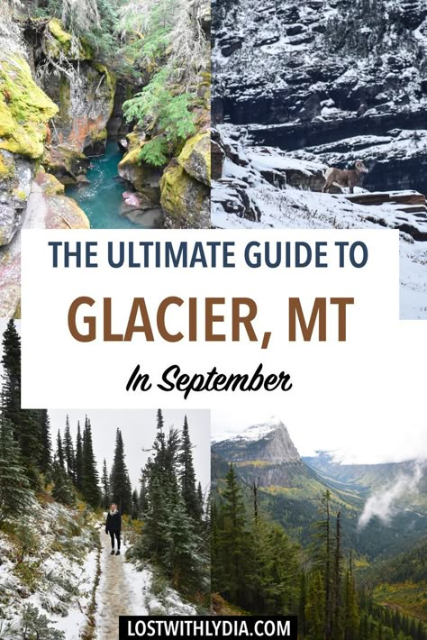 Glacier National Park September, Glacier National Park Fall, West Glacier National Park, Glacier National Park Camping, Glacier National Park Itinerary, Glacier National Park Map, Glacier National Park Vacation, Visiting Glacier National Park, Glacier National Park Hikes