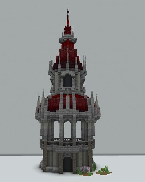 Gothic Home Minecraft, Minecraft Castle Roof Ideas, Minecraft Gothic Castle Blueprints, Minecraft Evil Lair Ideas, Minecraft Villian Build, Gothic Buildings Minecraft, Minecraft Vampire Mansion, Minecraft Gothic Roof, Minecraft Castle Roof Design