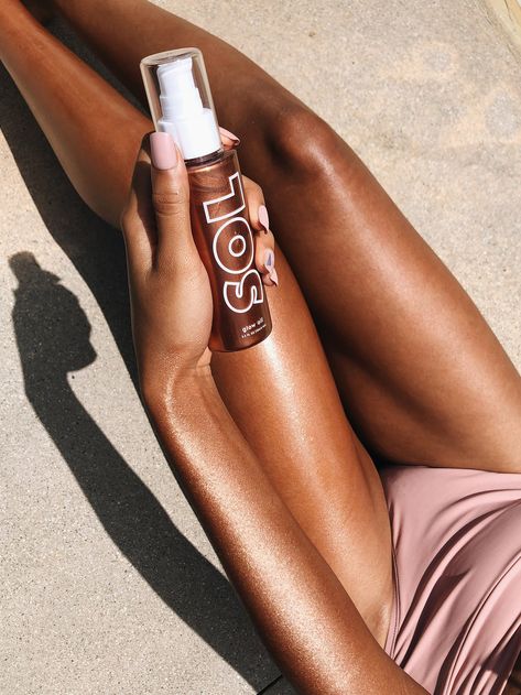 Sol Body, Best Self Tanner, Sunkissed Skin, Glow Oil, Suntan Lotion, Colourpop Cosmetics, Tanning Oil, Self Tanner, Brown Nails