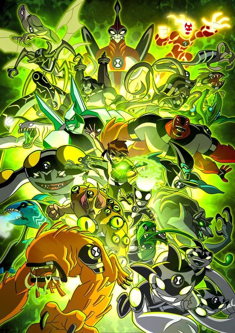 Aliens Ben 10, Ben 10 Ultimate Alien, Ben 10 Alien Force, Ben 10 Comics, Series Poster, Ben 10 Omniverse, Favorite Cartoon Character, Classic Series, Ben 10